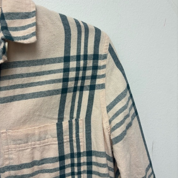 MADEWELL Oversized Ex-Boyfriend Swing Shirt in Windowpane - Picture 4 of 11